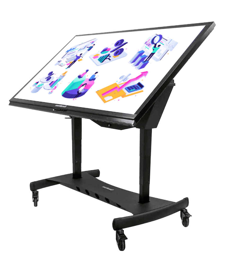 Mobile Height Adjustable System – Table Easel_02